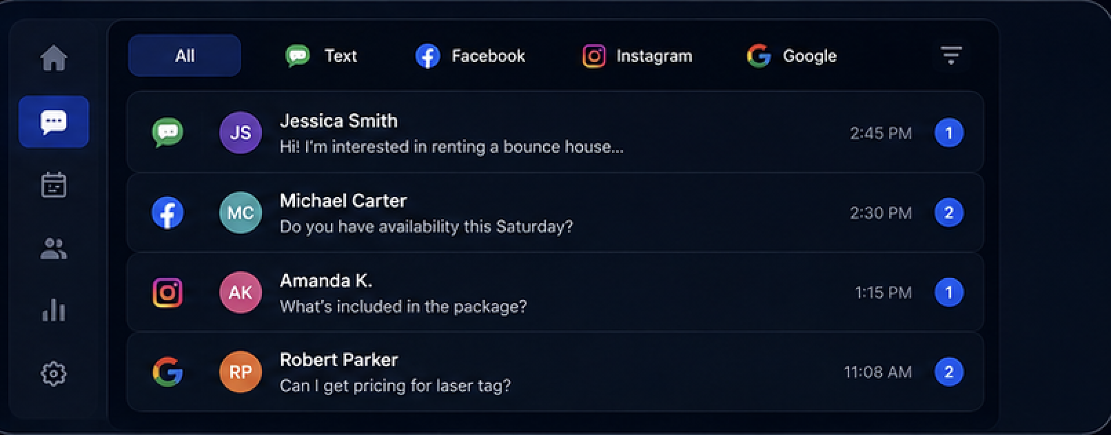 AI-powered unified inbox